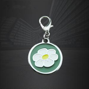 tornata a forma di fiore codice qr pet tag impermeabile seguendo le piastrine