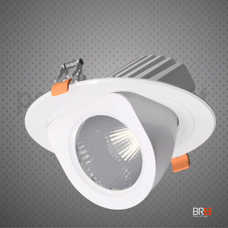 Il giunto cardanico della luce del punto luminoso ha ruotato la luce di 30W