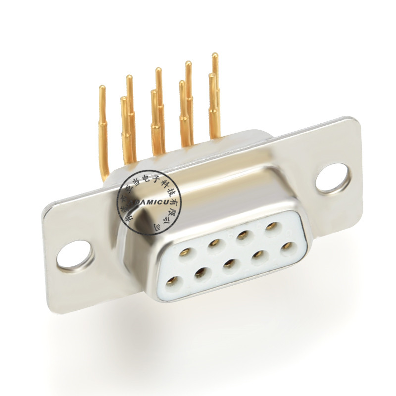 d tipo 9 pin d-sub femmina 90 gradi connettore elettrico