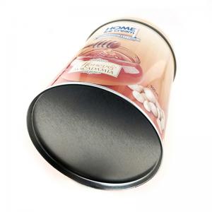 Contenitore di latta per biscotti biscotto tondo in metallo personalizzato OEM per imballaggio