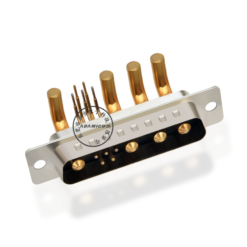 connettore d-sub 9w4 maschio ad alta potenza per PCB