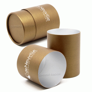 Scatola d'imballaggio di cioccolato del regalo rotondo di carta stampato lusso operato