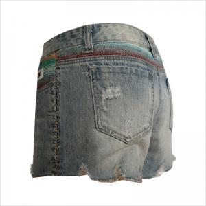 bel design rip denim short WS001