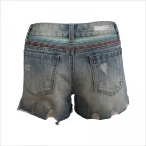 bel design rip denim short WS001