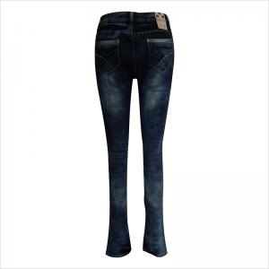 lavaggio acido high rise bootcut jeans WS1004