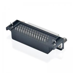 Connettore sub d hd hd 90 gradi pcb femmina