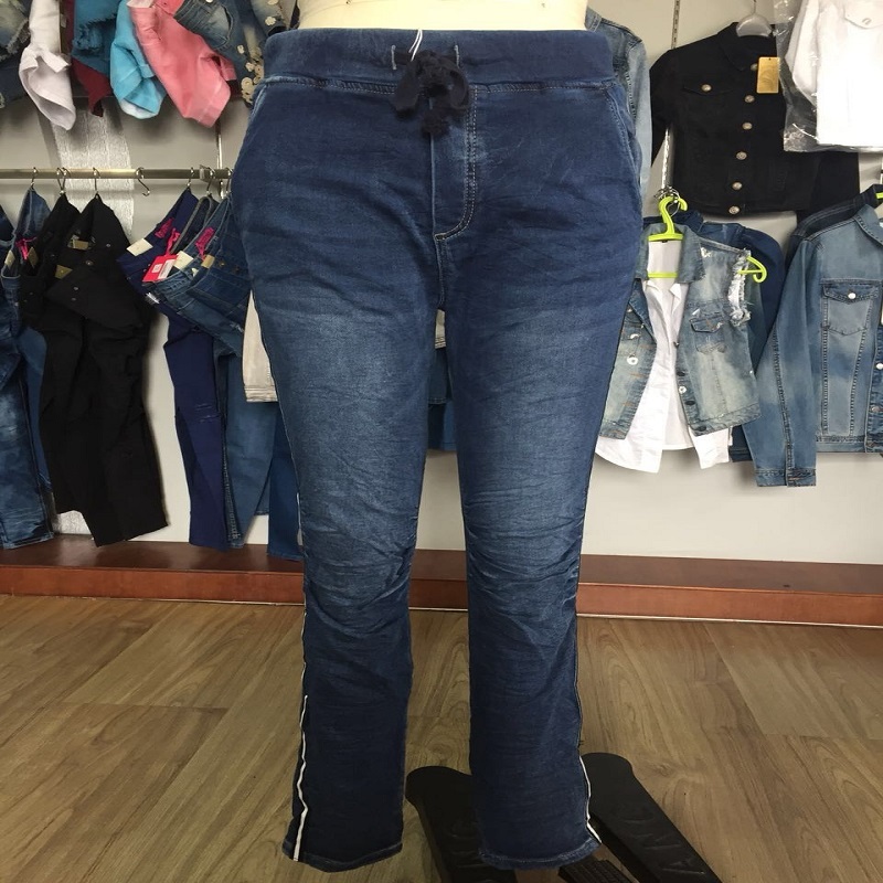 donna cintura elastica in vita jean WSMC7005