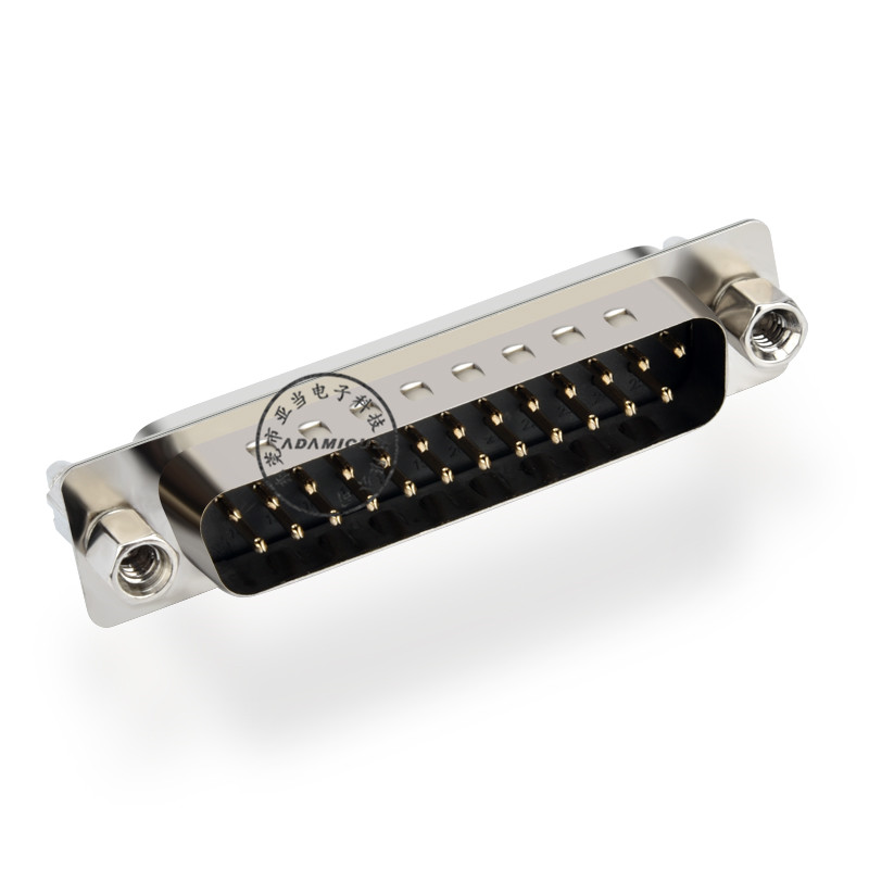connettore maschio diritto da 25 pin per connettore sub pin