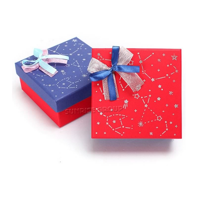 Carta stampata Confezione regalo di Natale personalizzata Confezione regalo di caramelle