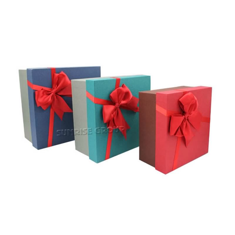Carta stampata Confezione regalo di Natale personalizzata Confezione regalo di caramelle