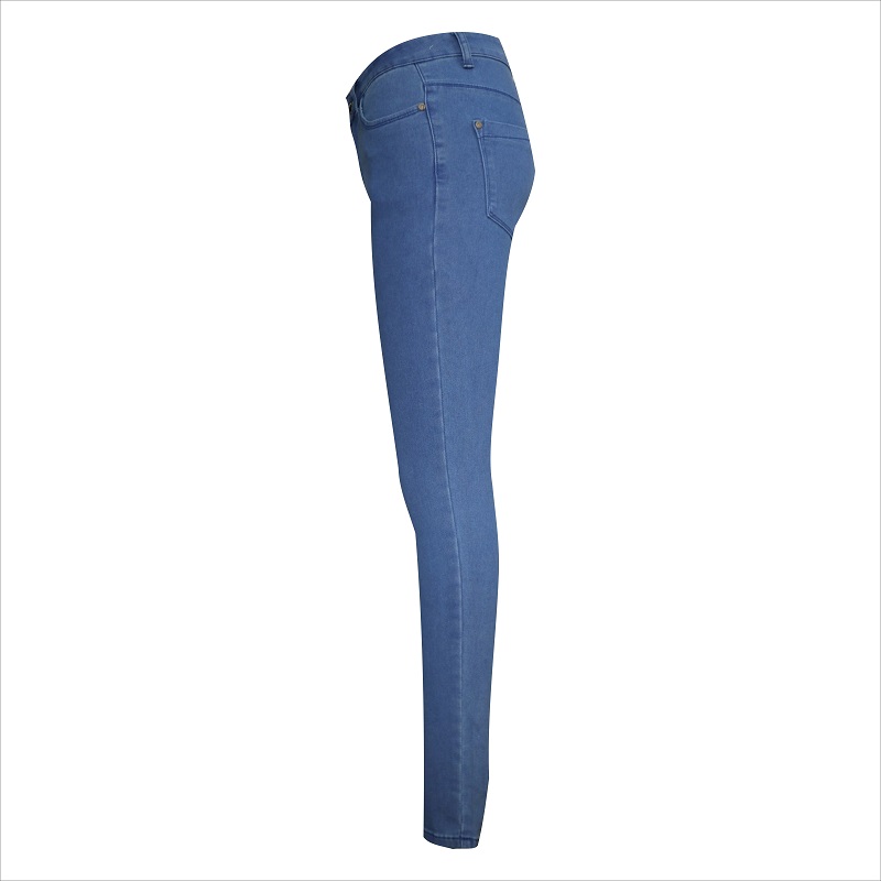 bella vestibilità e lavaggio jeans skinny da donna WS1088