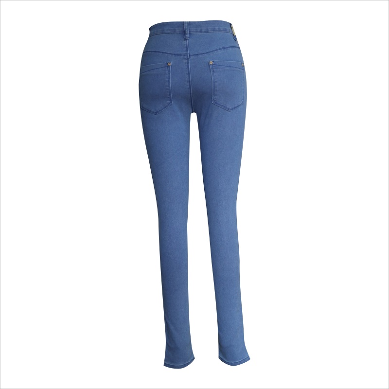 bella vestibilità e lavaggio jeans skinny da donna WS1088