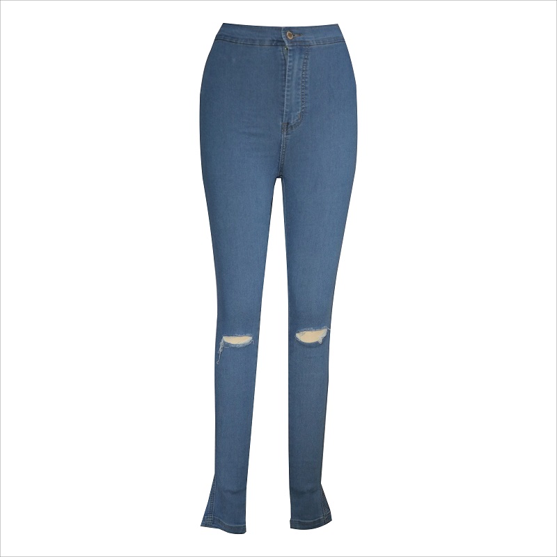 disco skinny distressed skinny jeans WS1132
