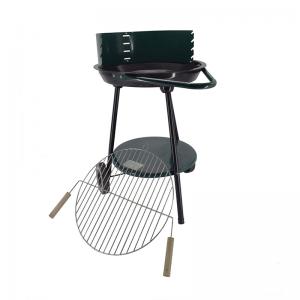 Griglia per barbecue a carboncino rotonda semplice