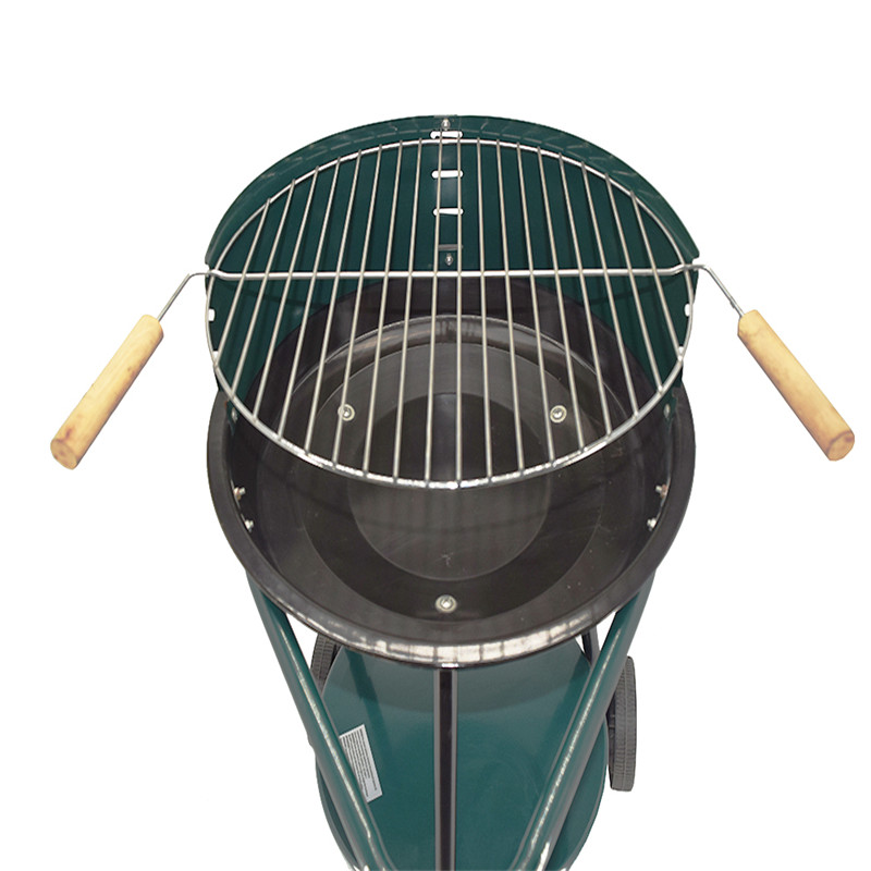 Griglia per barbecue a carboncino rotonda semplice