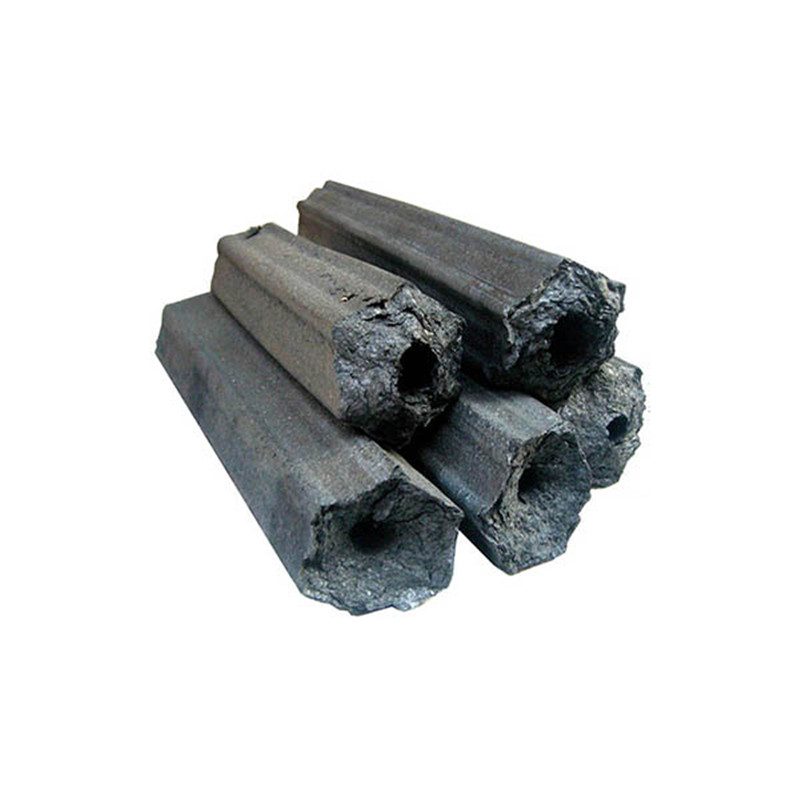 Tipo di carbone di legna nero e bricchette di carbone All Shape in esagonale