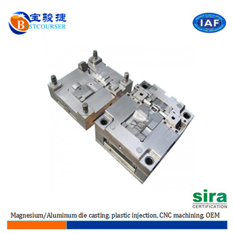 stampaggio a iniezione personalizzato alluminio / magnesio pressofusione stampi