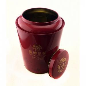 Scatola rotonda in stagno di cinque pezzi con coperchio ermetico