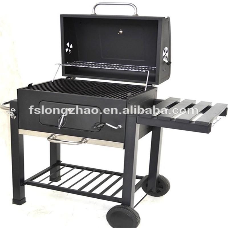 Carrello barbecue portatile esterno per barbecue