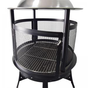 Ciotola di fuoco all'aperto antica del BBQ del pozzo del fuoco del BBQ