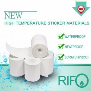 Adesivi per etichette con codice a barre per etichette logistiche in carta patinata