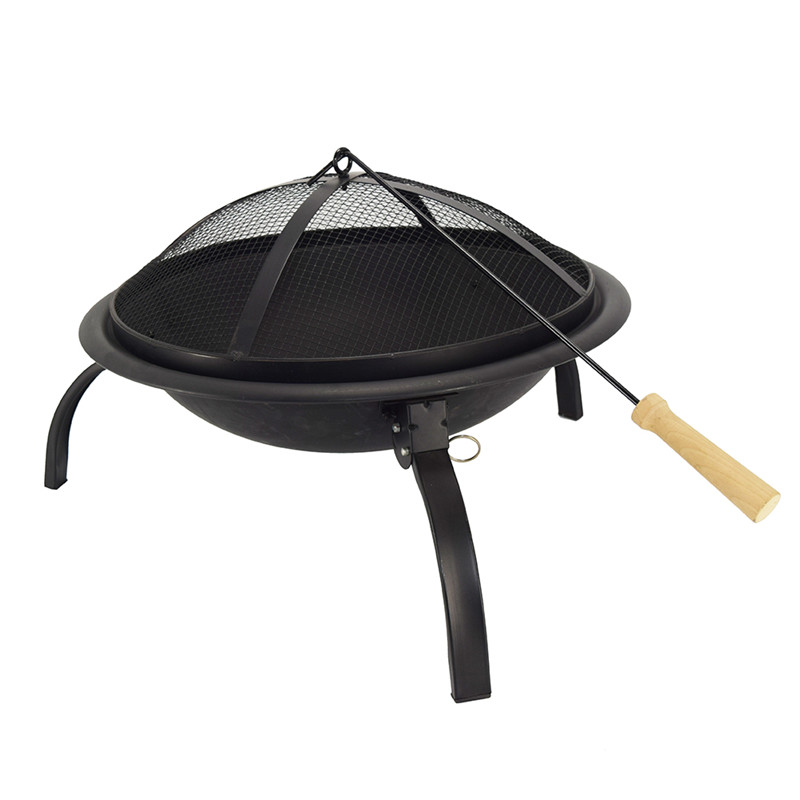 21.5inch portatili a basso prezzo in ghisa del giardino al braciere