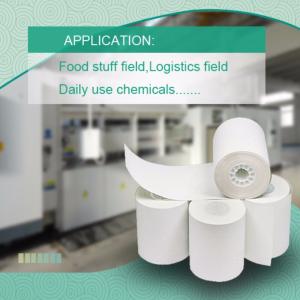 Carta sintetica termica BOPP ad alta sensibilità Rtm-75 per Barcoder Zebra