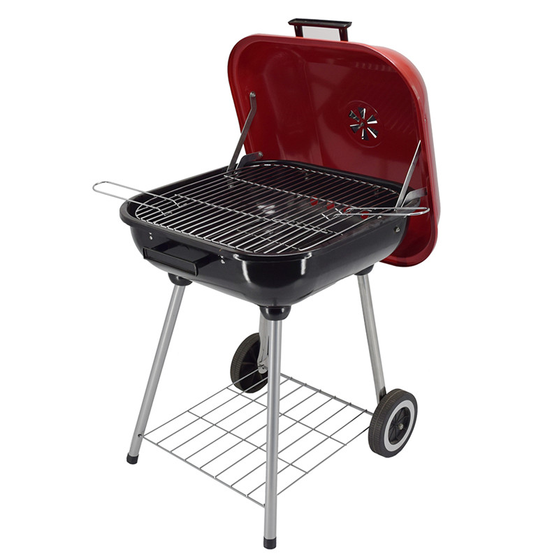 Barbecue portatile griglia a carbone carrello churrasqueira barbecue grill