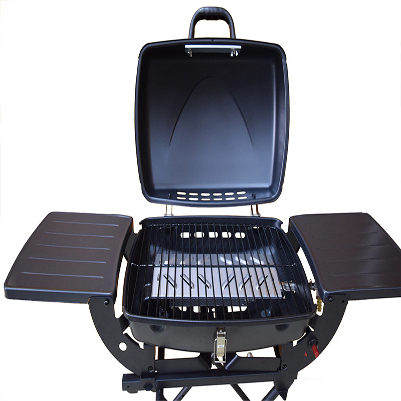 Grill a gas portatile per esterno griglia ad altezza regolabile per barbecue