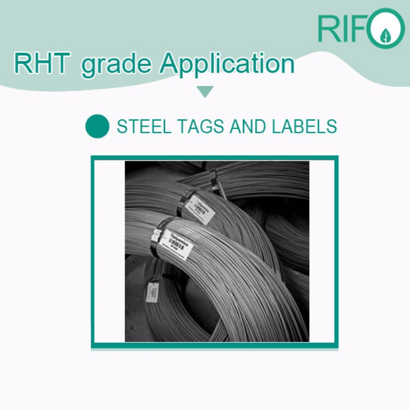 Rifo Eco Friendly Ad alta temperatura Proteggi etichette Etichette Materie prime