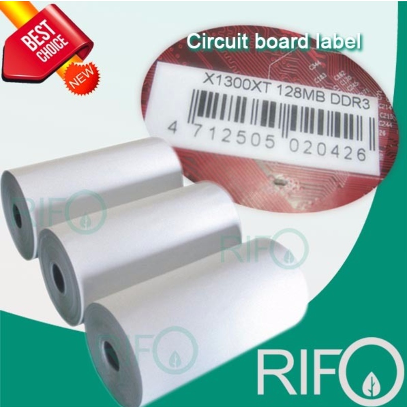 Etichetta PI Pellicola per etichette in poliammide per ID PCB, etichetta adesiva ID parti in acciaio