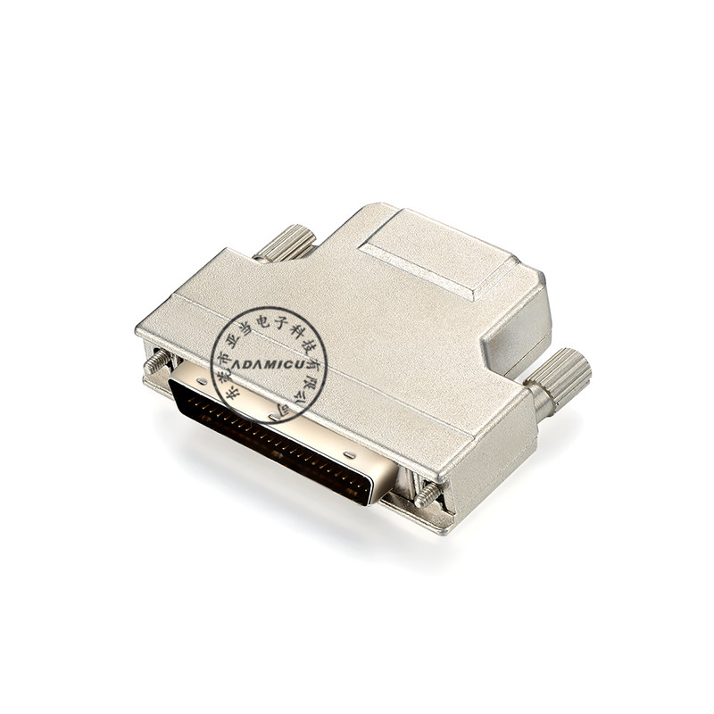 Saldatore di vendita caldo SCSI HPCN connettore a 50 pin con guscio in ferro e viti