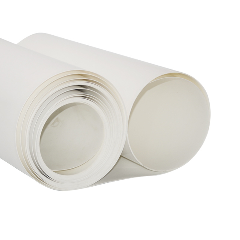 Foglio in polipropilene estruso PP 100% bianco vergine colorato in plastica 1mm