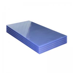 Foglio in plastica rigida trasparente da 400 micron in PVC per la formatura sottovuoto