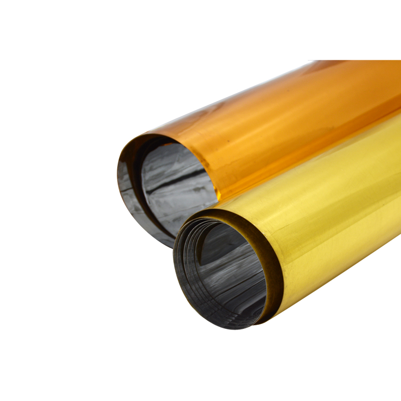Rotoli di pellicola in PET metallizzato oro lucido da 120 micron Mylar Film per termoformatura