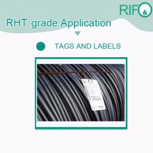 Rotolo di carta termica all'ingrosso economico, etichetta in acciaio per animali domestici ad alta temperatura