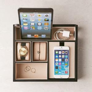 Valet di ricarica in legno