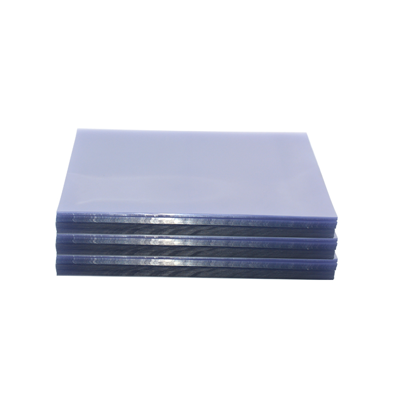 1 stampato con alta lucentezza flessibile di plastica trasparente pvc rigido stampabili foglio roll per la stampa offset