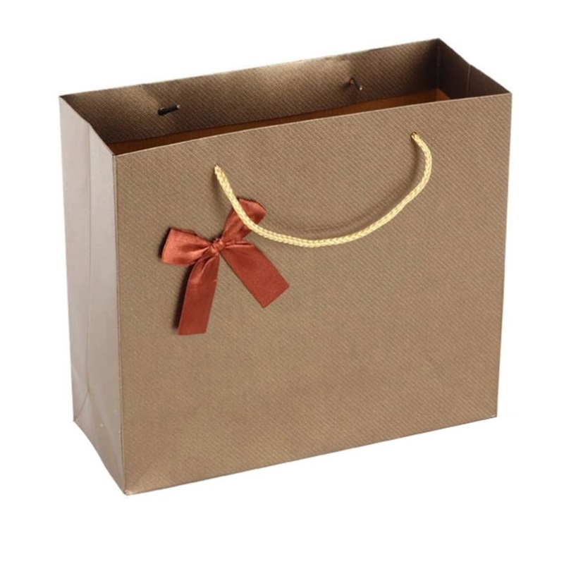sacchetti di promozione con texture di carta di lusso