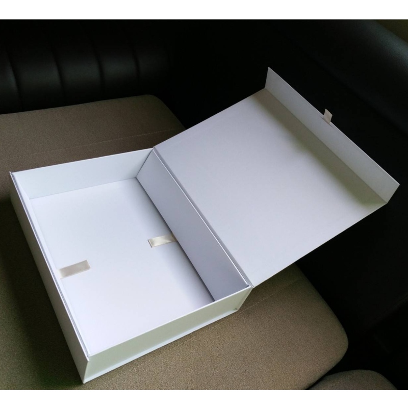 scatole rigide per imballaggi in cartone regalo forma libro