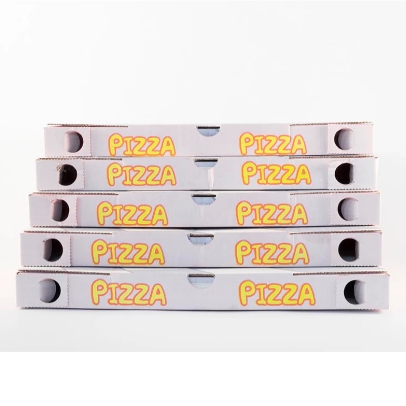 scatola di imballaggio per pizza in scatola di carta ondulata