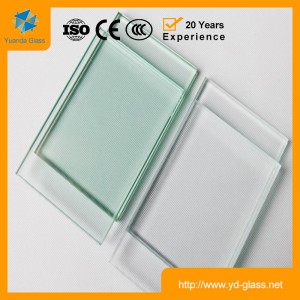 VETRO DEL GALLEGGIANTE TRASPARENTE