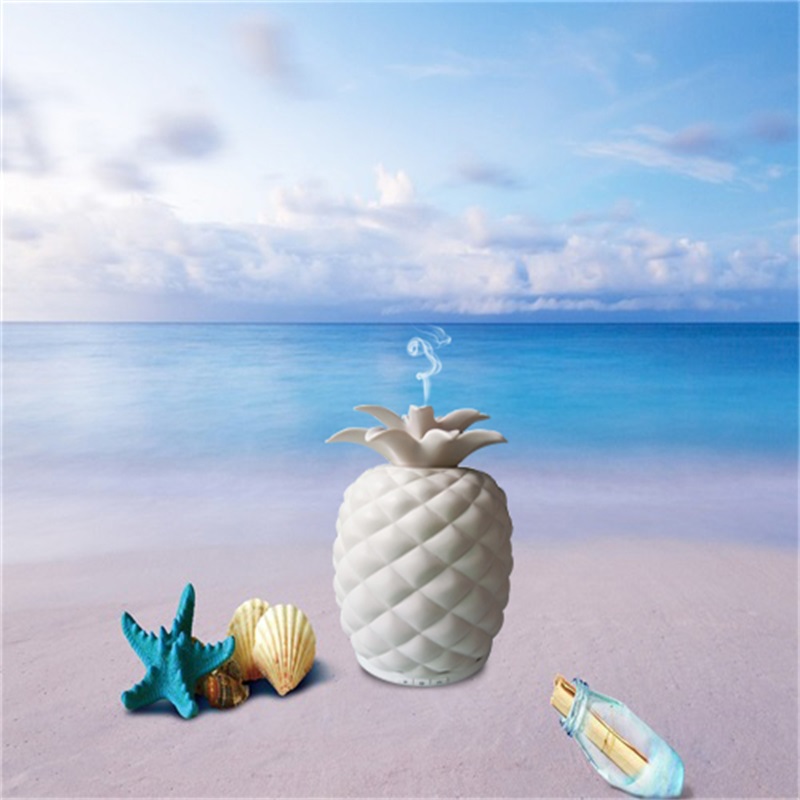 2018 nuove invenzioni diffusore di aroma in ceramica unico a forma di ananas