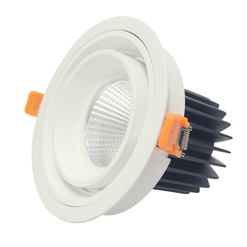 Lampada da soffitto a LED tonda e quadrata COB 20W 30W da incasso a soffitto