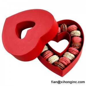 Scatola regalo rigida speciale a forma di cuore