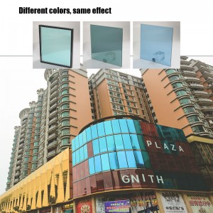 cortina di muro di alta qualità vetro isolante è rivestita con 24.000 d'oro e di altri colori, come vetri isolanti flessibili ricurvi