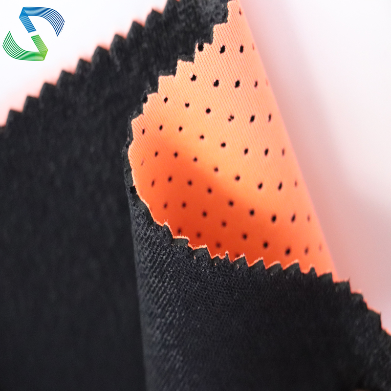 neoprene buco materiale tessuto