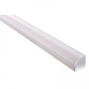 Luce lineare a LED ad angolo in alluminio Profilo LED 6063-T5 Luce lineare in alluminio in lega di alluminio
