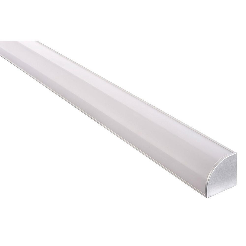 Luce lineare a LED ad angolo in alluminio Profilo LED 6063-T5 Luce lineare in alluminio in lega di alluminio
