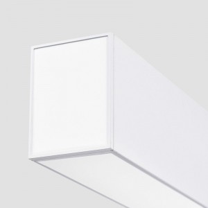 alto lumen ha smd2835 elegante ha portato l'illuminazione 6063-t5 architettura lineare lega di alluminio condotto linea luci